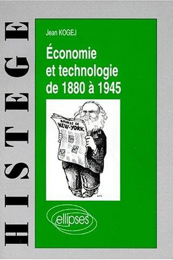 Capa de Economie et technologie de 1880 à 1945