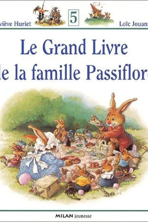 Capa de Le Grand Livre de la famille Passiflore, Tome 5