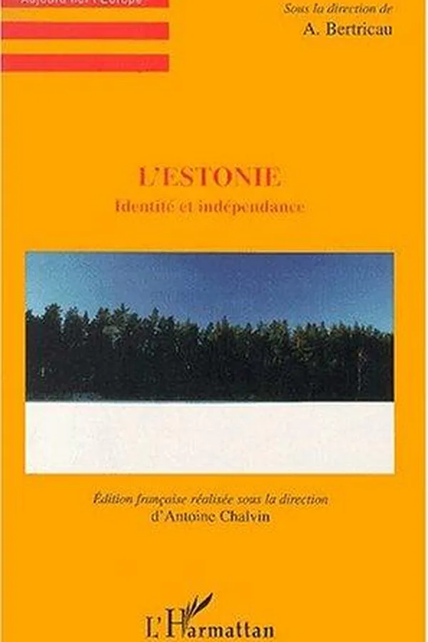Capa de L'estonie. identité et independance