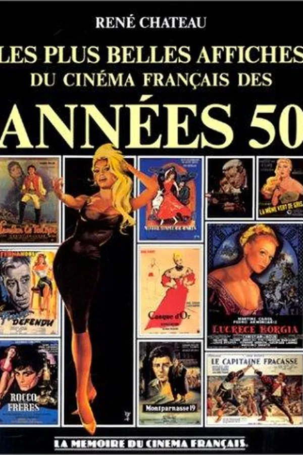 Capa de Les plus belles affiches du cinéma français des années 50