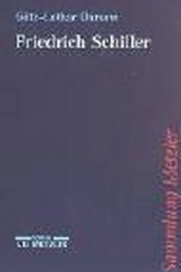 Capa de Friedrich Schiller