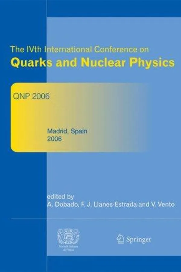 Capa de The IVth International Conference on Quarks and Nuclear Physics