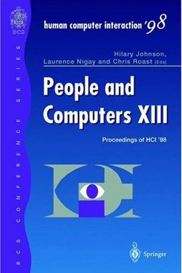 Capa de People and computers XIII