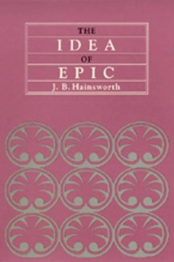 Capa de The idea of epic