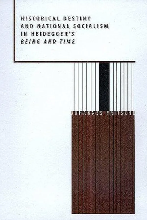 Capa de Historical destiny and national socialism in Heidegger's "Being and time"