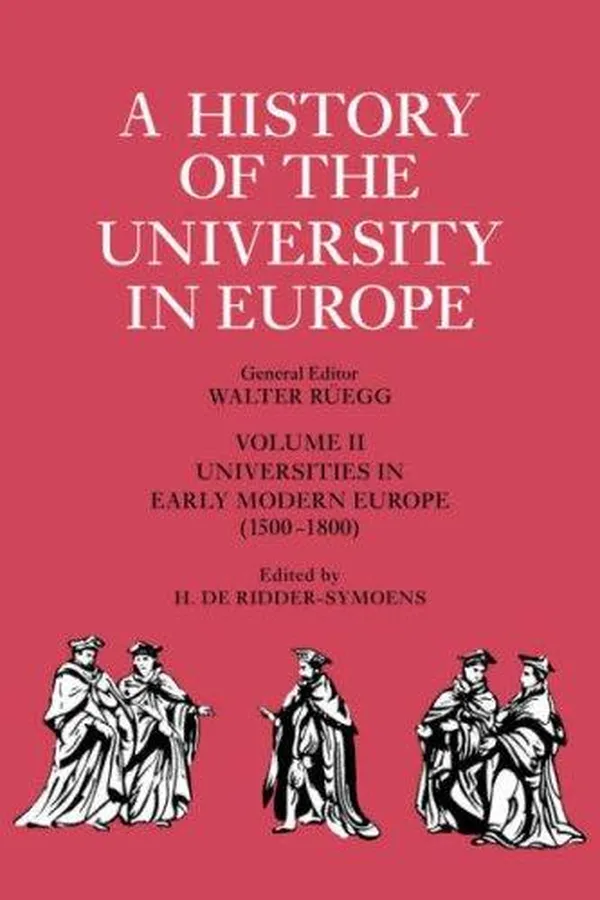 Capa de A history of the university in Europe