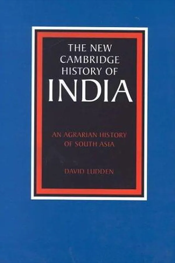 Capa de An agrarian history of South Asia