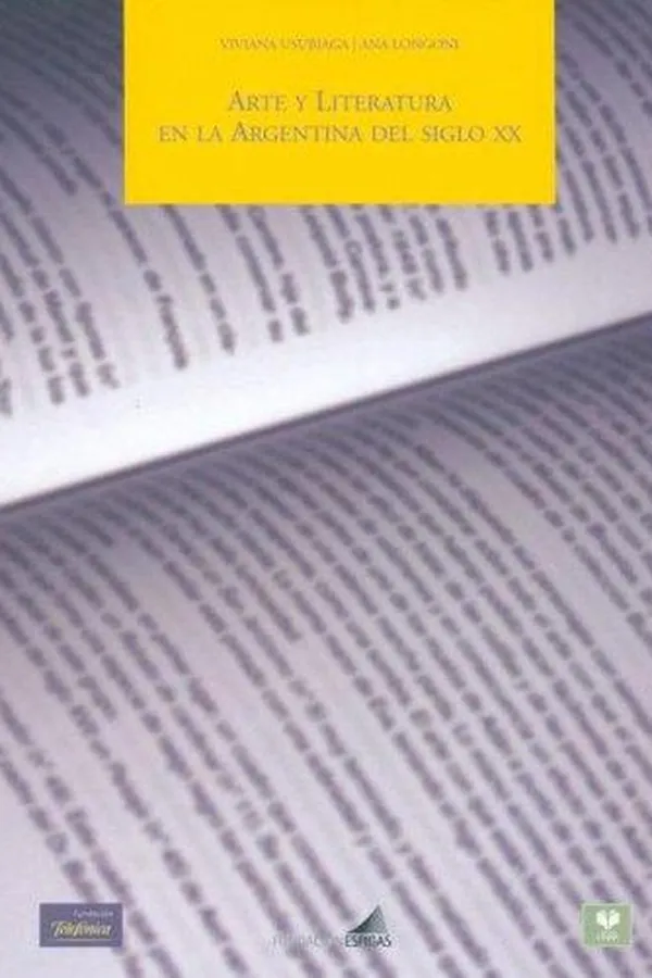 Capa de Arte y literatura en la Argentina del siglo XX
