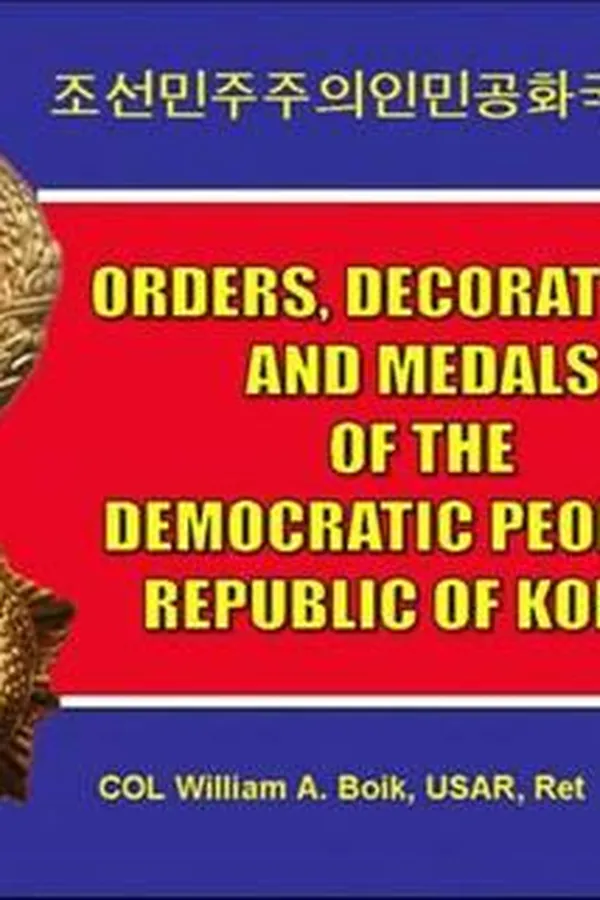 Capa de Orders, decorations, and medals of the Democratic People's Republic of Korea