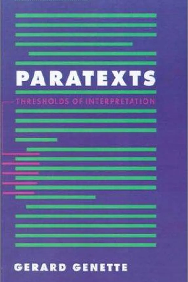 Capa de Paratexts