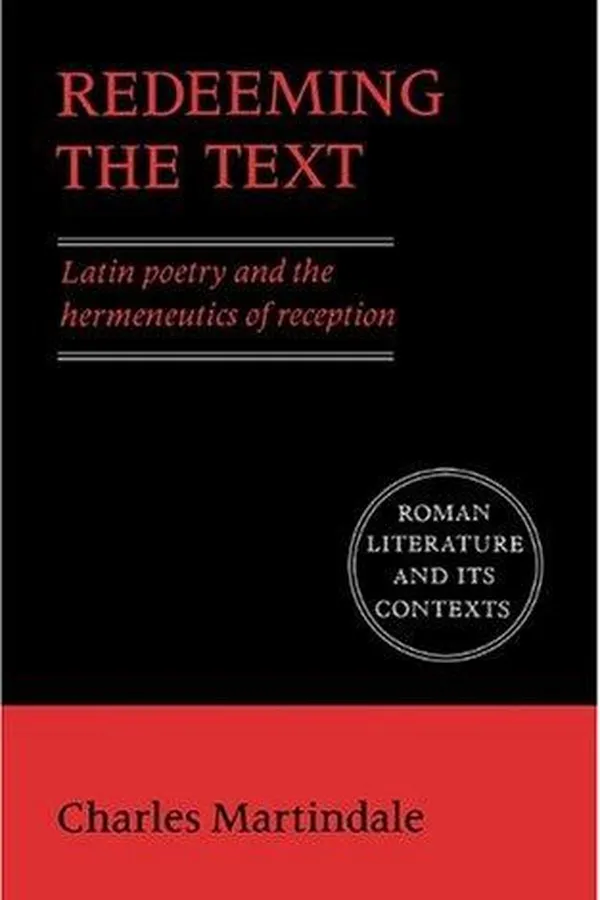 Capa de Redeeming the text