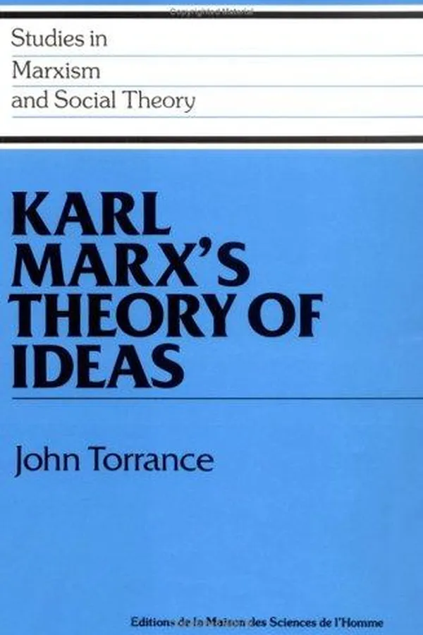 Capa de Karl Marx's theory of ideas