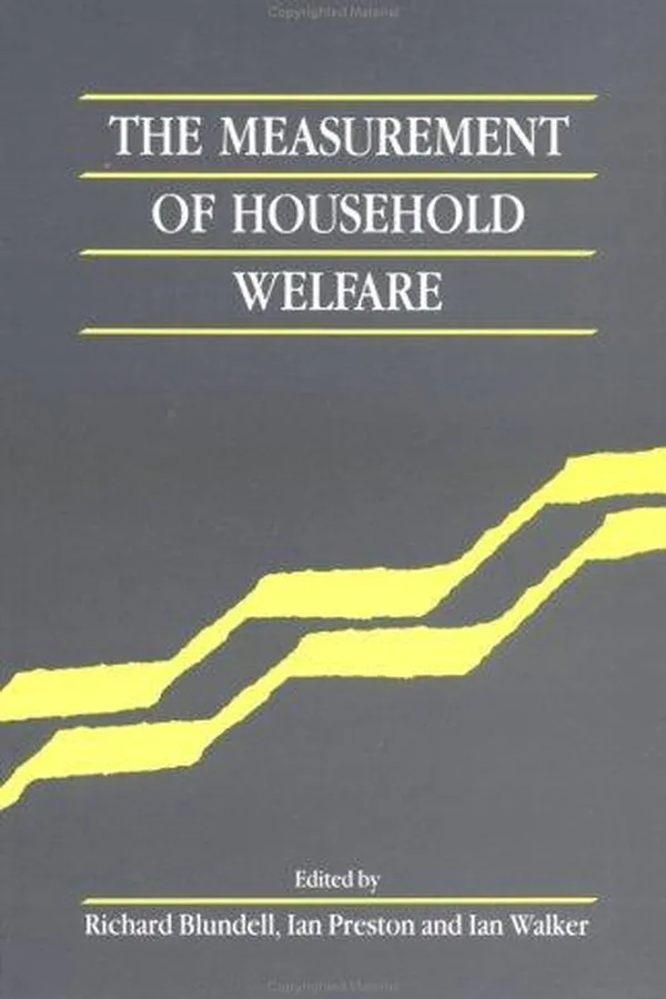 Capa de The Measurement of Household Welfare