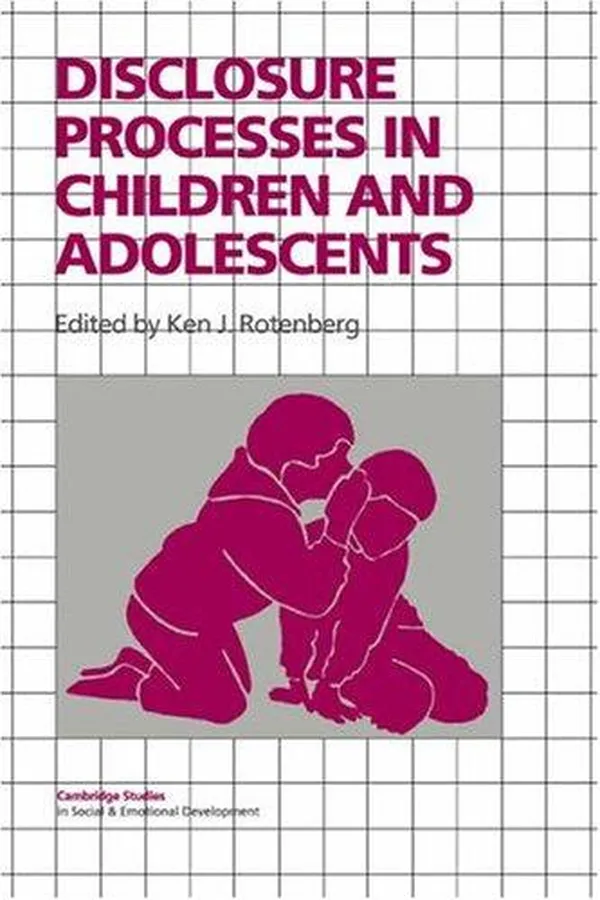 Capa de Disclosure Processes in Children and Adolescents (Cambridge Studies in Social and Emotional Development)