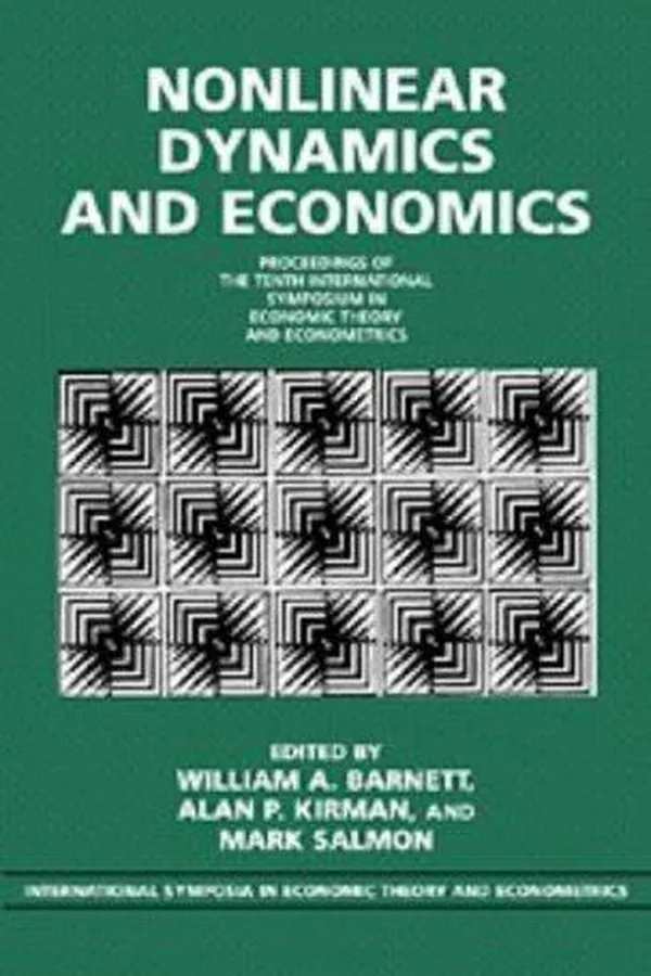 Capa de Nonlinear dynamics and economics