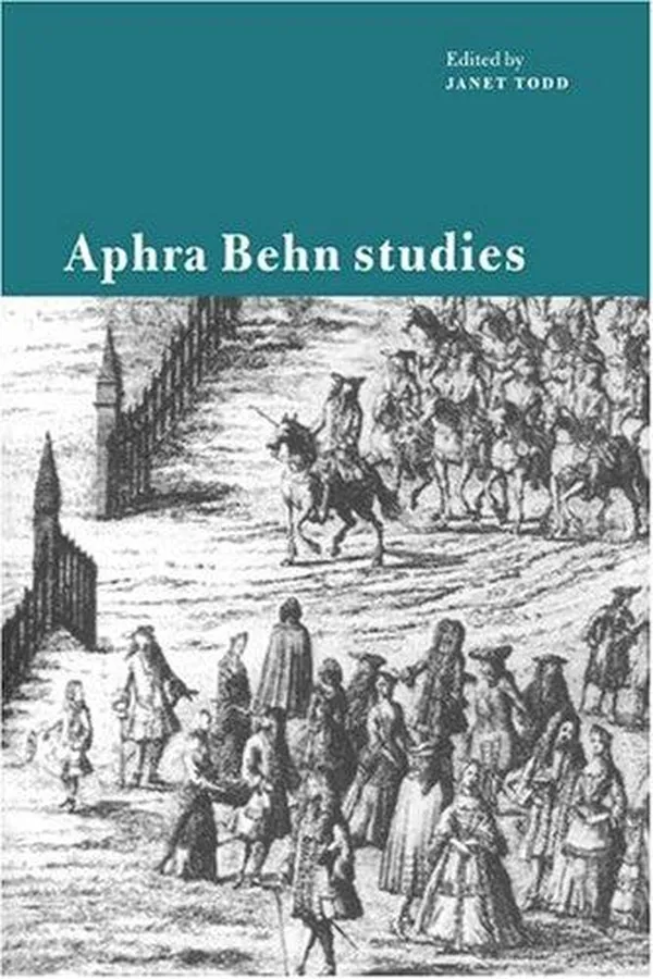 Capa de Aphra Behn studies