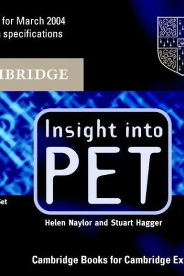 Capa de Insight into PET Audio CD's