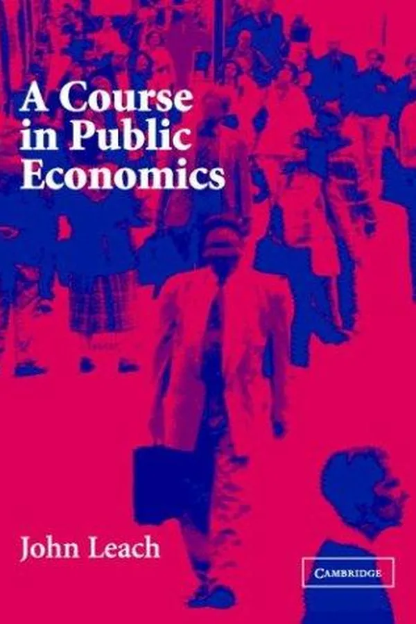 Capa de A Course in Public Economics