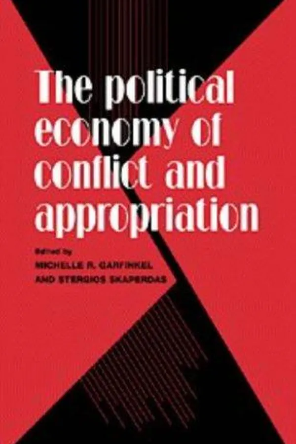 Capa de The political economy of conflict and appropriation