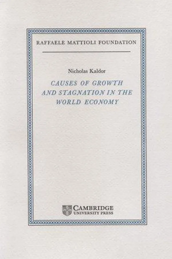 Capa de Causes of growth and stagnation in the world economy