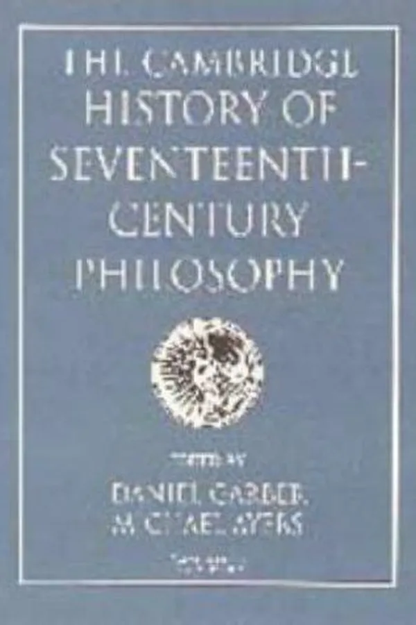 Capa de The Cambridge history of seventeenth-century philosophy