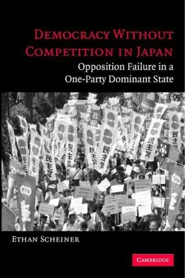 Capa de Democracy without Competition in Japan