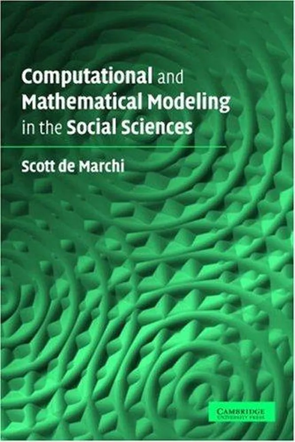 Capa de Computational and Mathematical Modeling in the Social Sciences