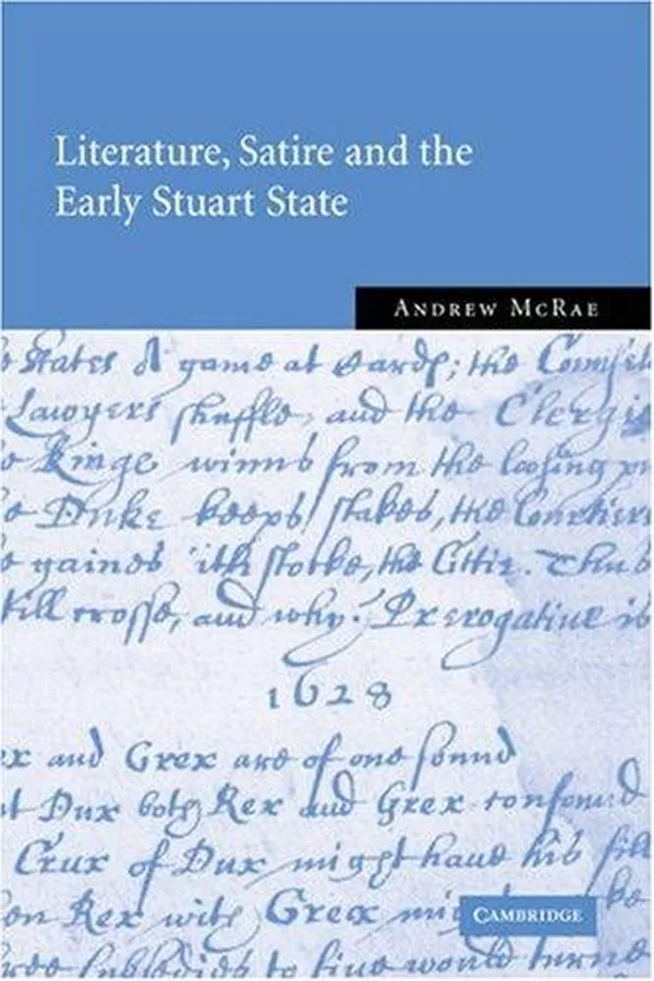 Capa de Literature, satire, and the early Stuart state