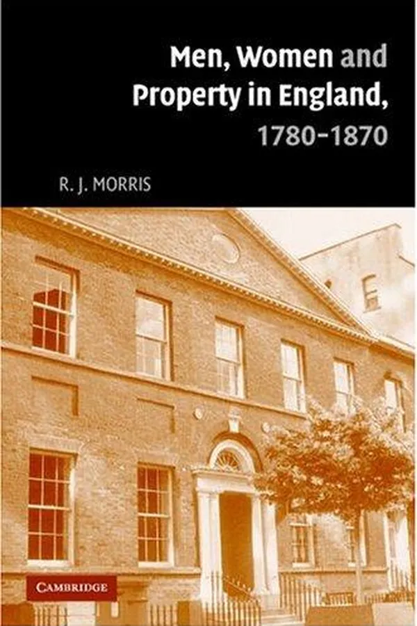 Capa de Men, women, and property in England, 1780-1870