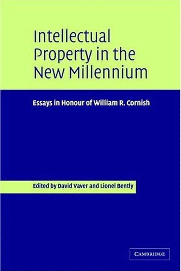 Capa de Intellectual property in the new millennium