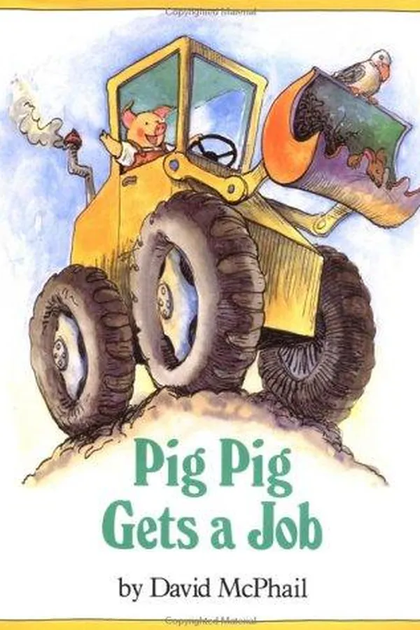 Capa de Pig Pig gets a job