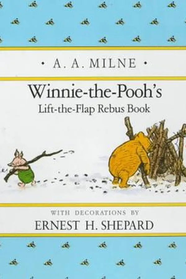Capa de Winnie-the-Pooh's lift-the-flap rebus book