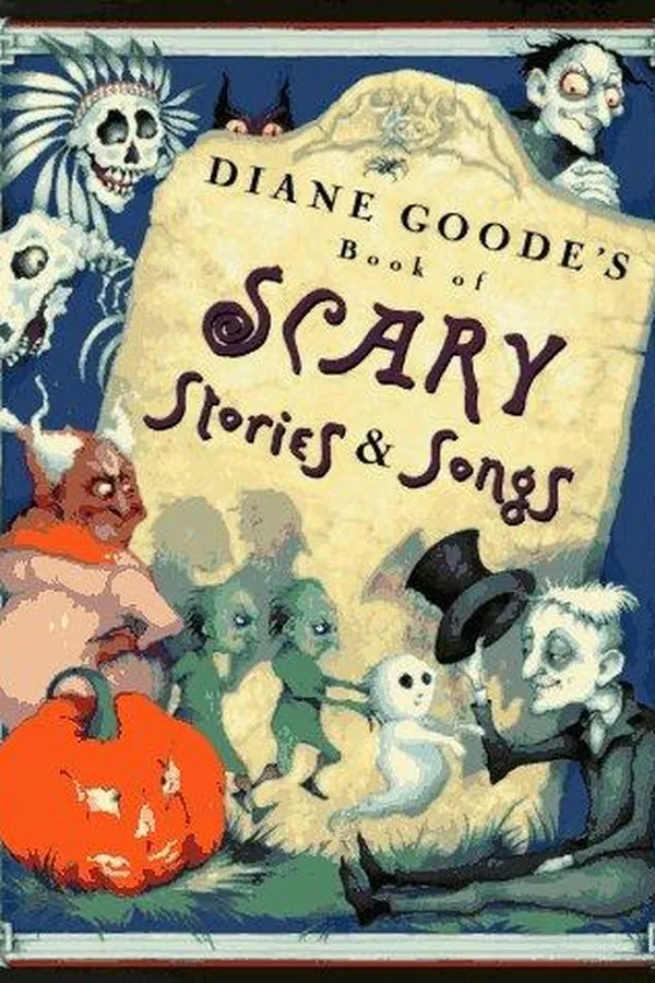 Capa de Diane Goode's book of scary stories & songs