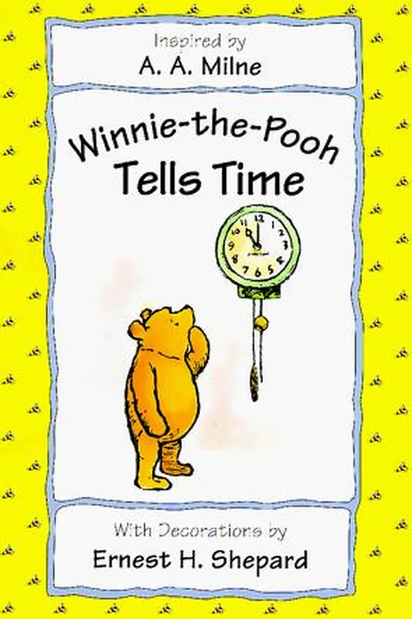 Capa de Winnie-the-Pooh tells time