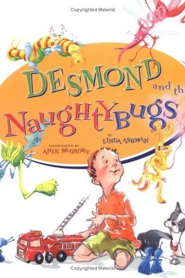 Capa de Desmond and the naughtybugs