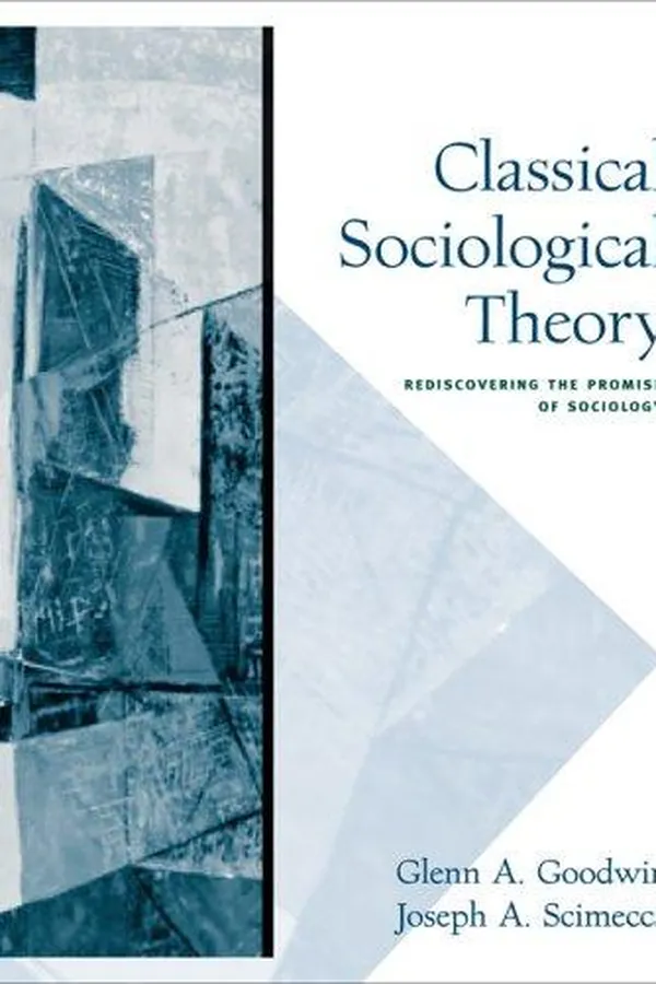 Capa de Classical sociological theory