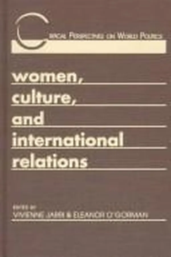 Capa de Women, culture, and international relations