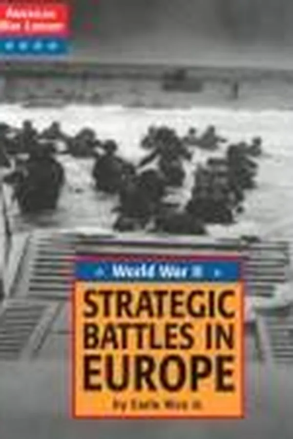 Capa de Strategic battles in Europe