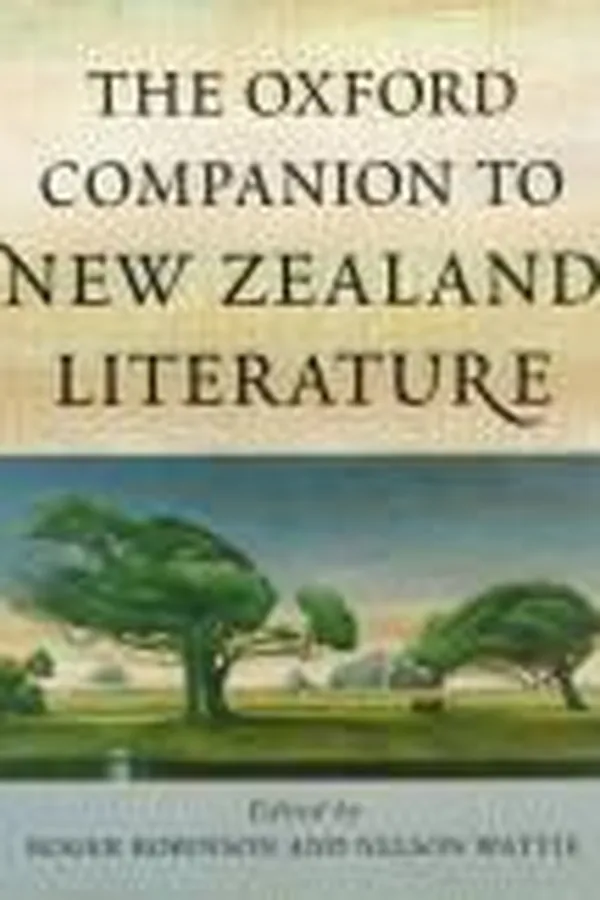Capa de The Oxford companion to New Zealand literature