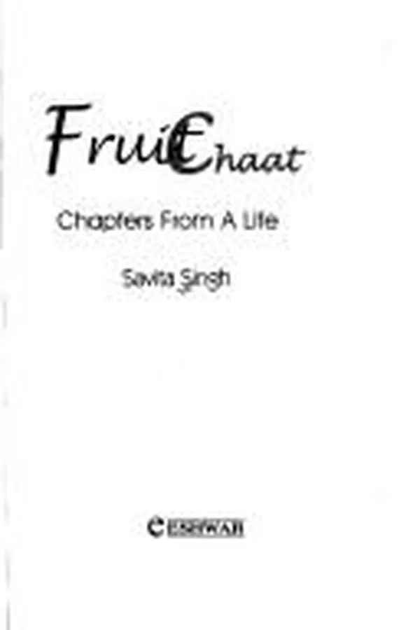 Capa de Fruit chaat
