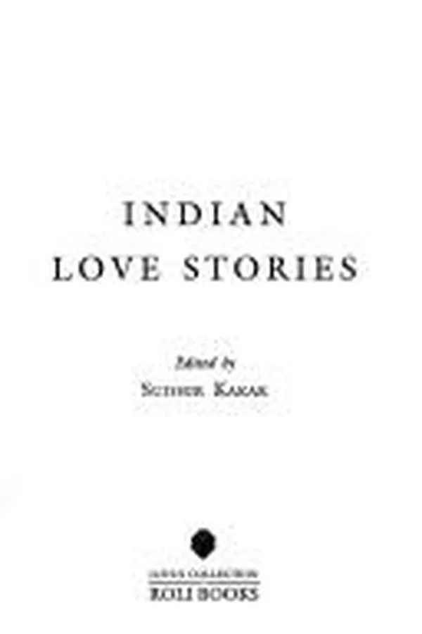 Capa de Indian love stories