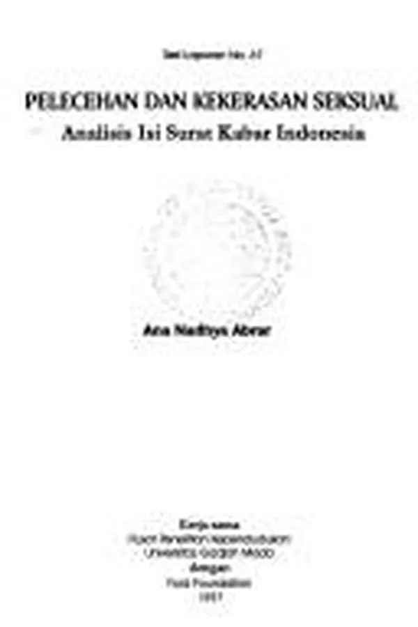 Capa de Pelecehan dan kekerasan seksual
