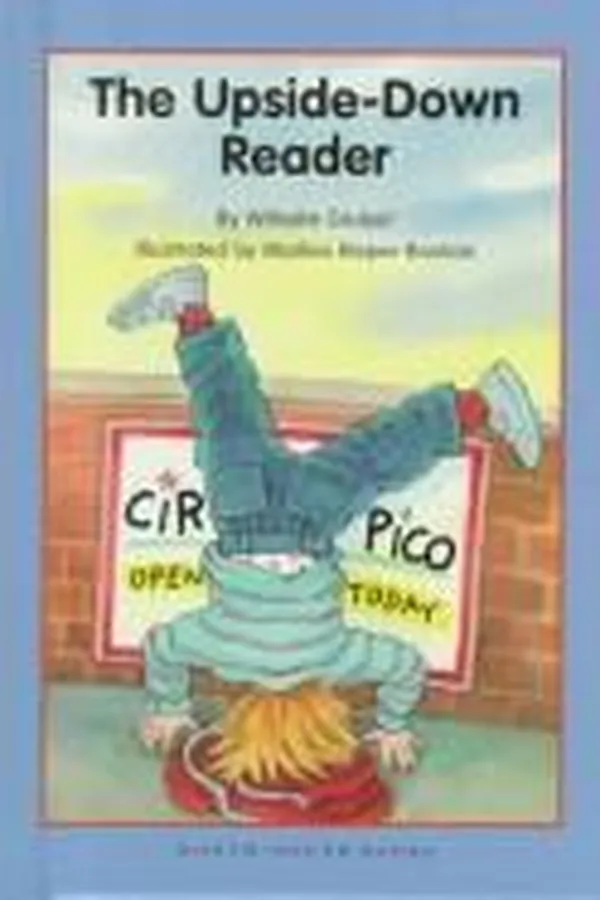 Capa de The upside-down reader