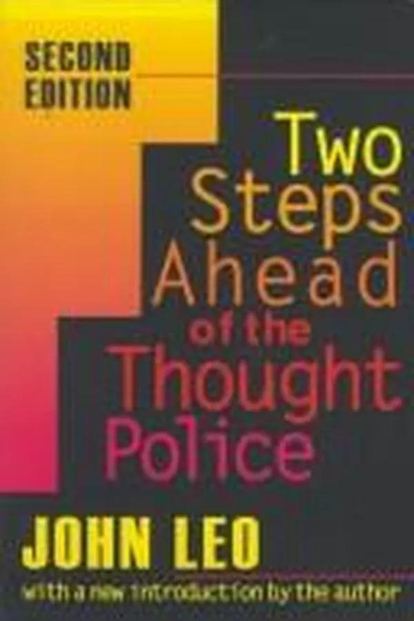 Capa de Two steps ahead of the thought police