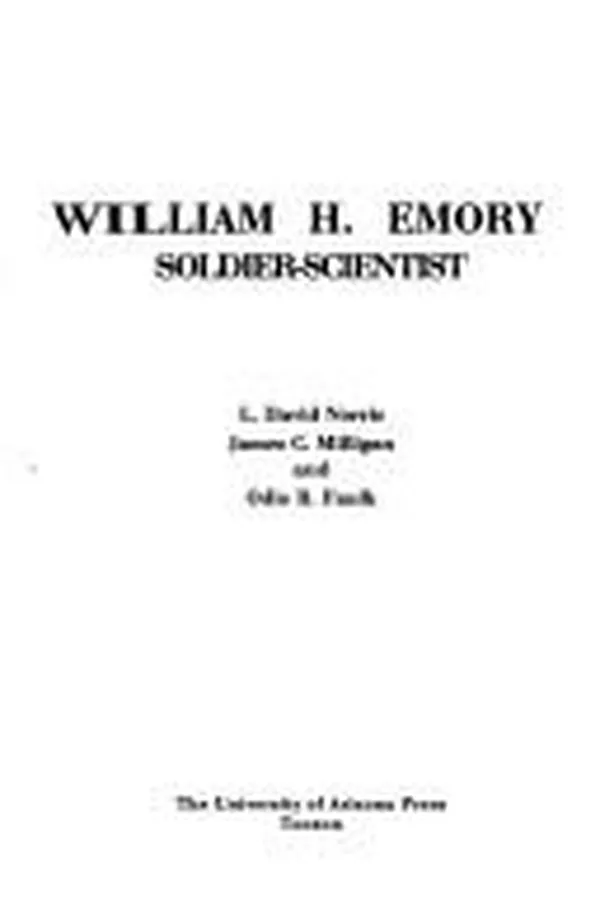Capa de William H. Emory