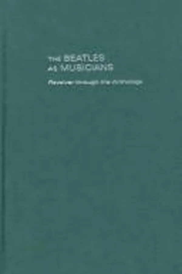 Capa de The Beatles as Musicians