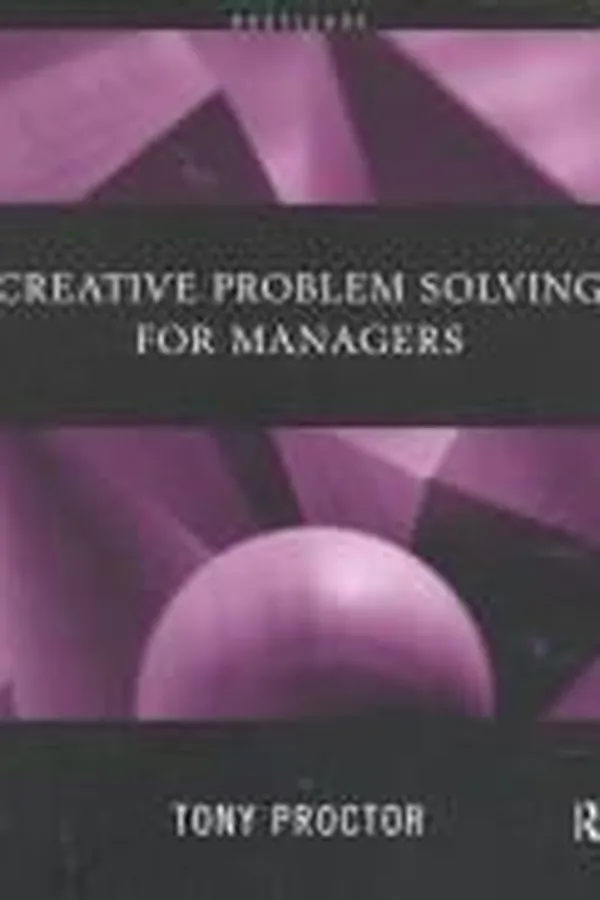 Capa de Creative problem solving for managers