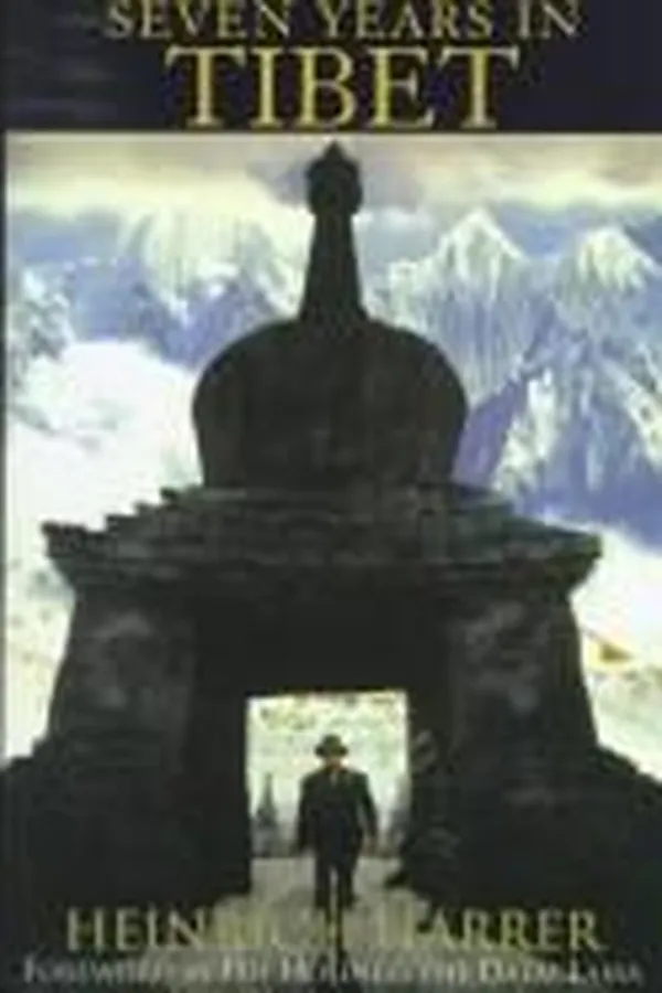 Capa de Seven Years in Tibet (Sieben Jahre in Tibet)
