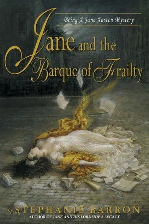 Capa de Jane and the Barque of Frailty (Jane Austen Mysteries)