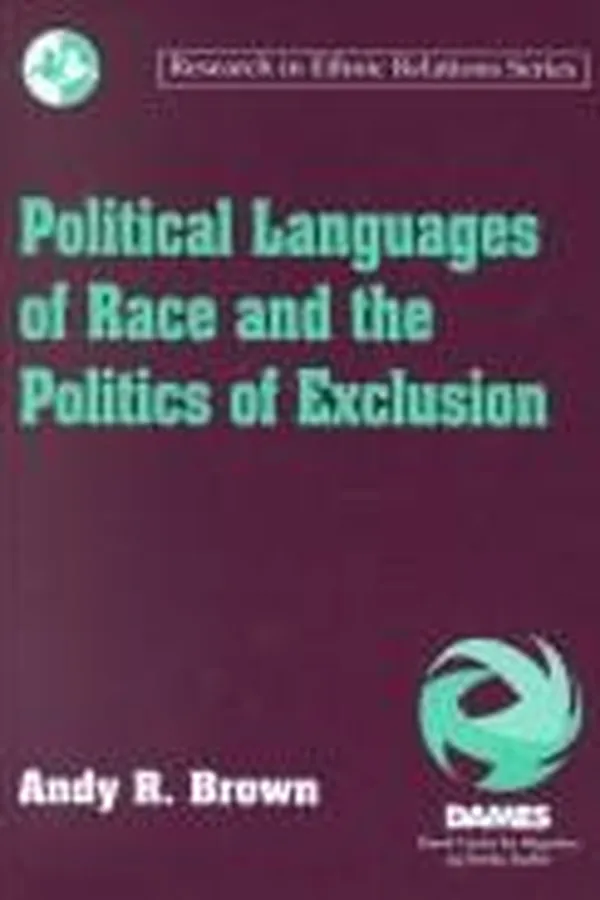Capa de Political languages of race and the politics of exclusion